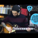 Lick 303/365 - Blues Rock Crunchy Ballad Rhythm in B | 365 Guitar Licks Project